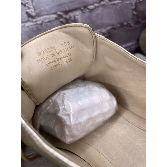 COLE HAAN Go To Collection Arden Gold Metallic Leather Oxfords Women Sz 10B US - Picture 13 of 16